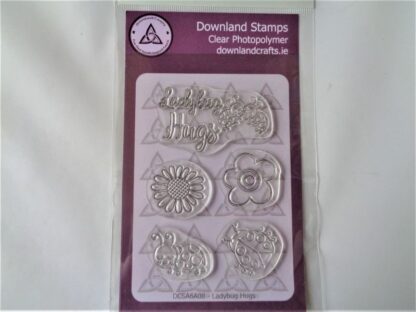 Ladybug Hugs Stamp Set - A6 Clear Photopolymer
