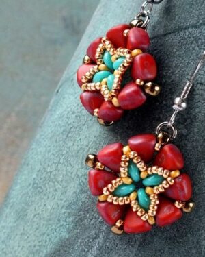 Timbuktu Earrings Friday Freebie Beading Pattern Download