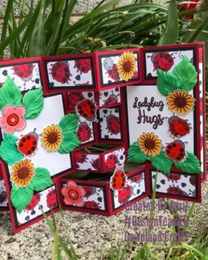 Ladybug Hugs Stamp Set