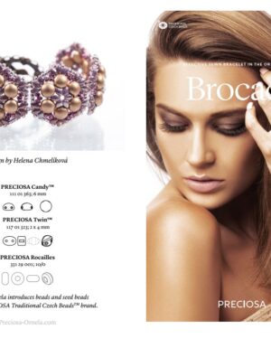 Candy Brocade Friday Freebie Printable Beading Pattern Download