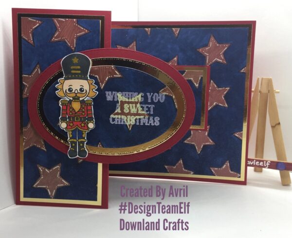 Nutcracker Peter A6 Stamp Set Card Sample