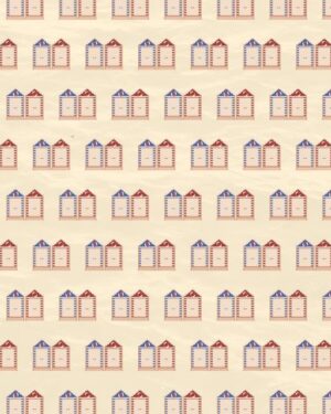 Beach Huts Friday Freebie Printable Paper Download