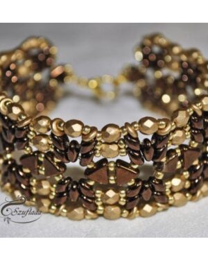 Golden Chocolate Friday Freebie Printable Beading Pattern