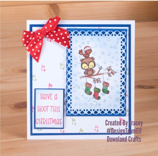 Christmas Owls Stamp Set Card Sample