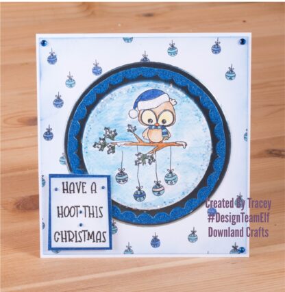 Christmas Owls Stamp Set Card Sample