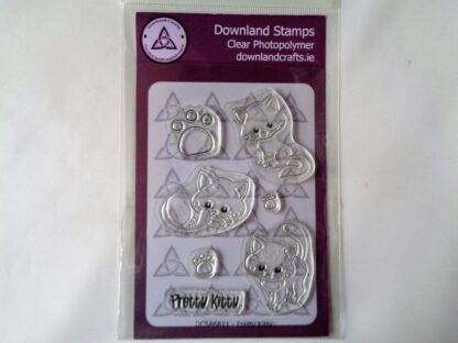 Pretty Kitty Stamp Set - A6 Clear Photopolymer