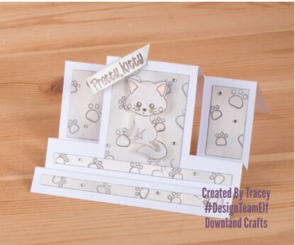 Pretty Kitty Stamp Set Card Sample