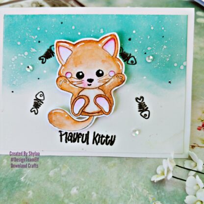Playful Kitty Stamp Set Card Sample 2