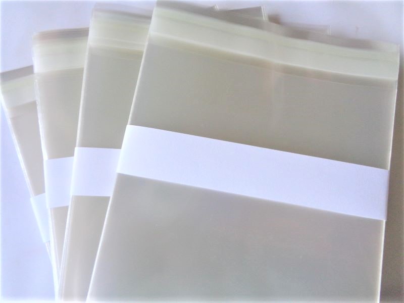 1000 - 7' x 5' Cello Bags Self Seal for Greeting Cards-CB7X5