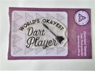 Dart Player Stamp Set - A6 Clear Photopolymer