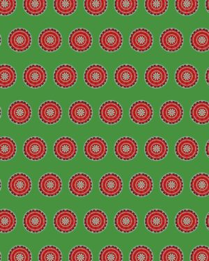 Dartboards Green Friday Freebie Printable Design Paper