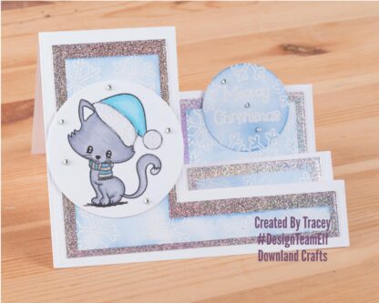 Meowy Christmas Stamp Set Card Sample