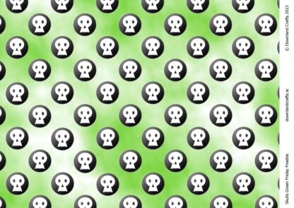 Skulls Green Friday Freebie