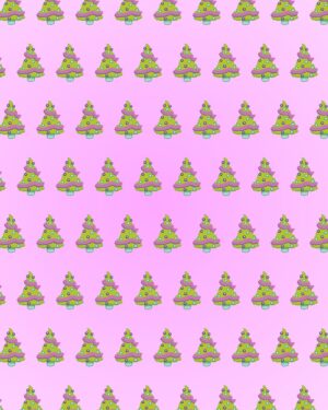 Decorated Tree Friday Freebie Printable Paper Download