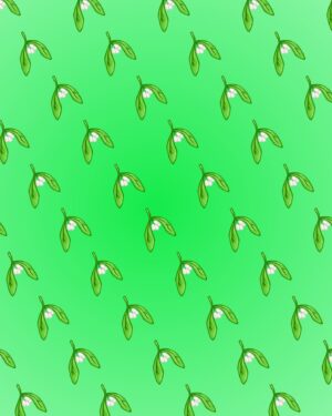 Mistletoe Friday Freebie Printable Paper Download