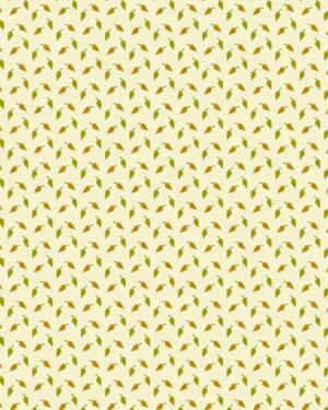 Autumn fall free printable paper with tiny falling leaves design.