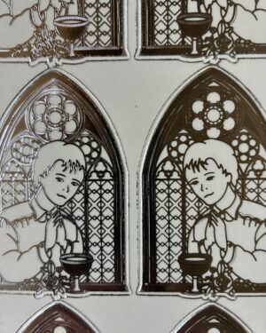 Communion Boy Transparent Silver