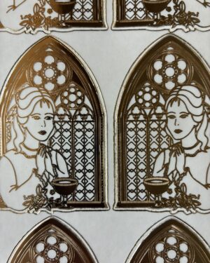 Communion Girl Transparent Gold