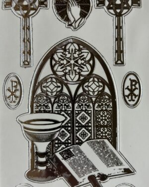 Church Window Transparent Silver