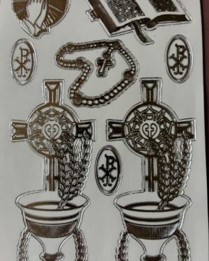 Religious Occasions Transparent Silver